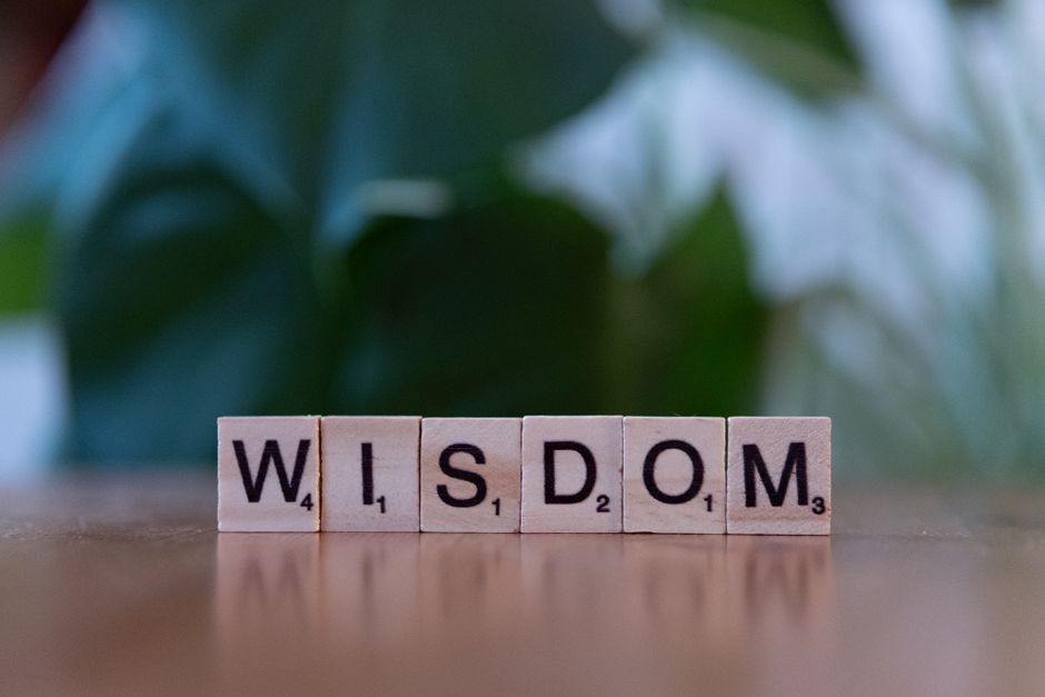 Imagem de blocos de madeira formandos a palavra 'WISDOM', simbolizando sabedoria e aprendizado que podem ser utilizados em artigos sobre desenvolvimento pessoal ou negócios.