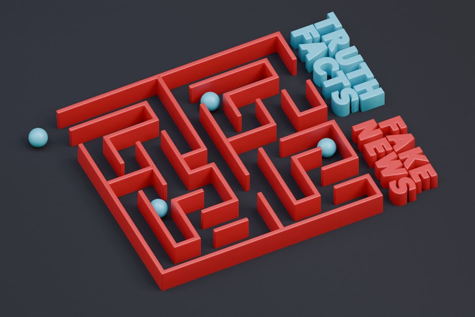 Imagem ilustrativa de conceitos empresariais relacionados a resultados, tarefas e metas, usando elementos em 3D com palavras e símbolos de destaque.