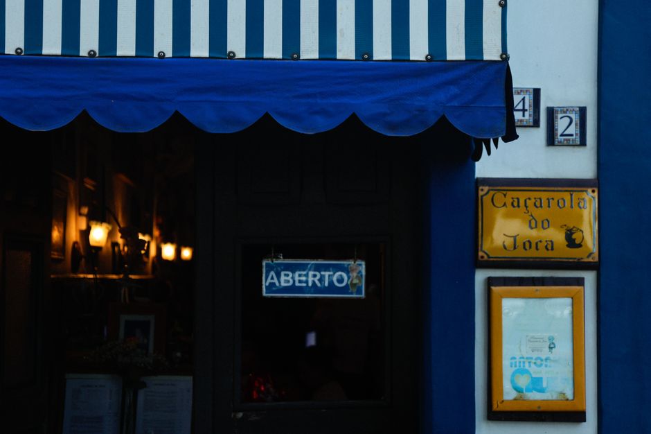 Cardápio e tipos de serviço