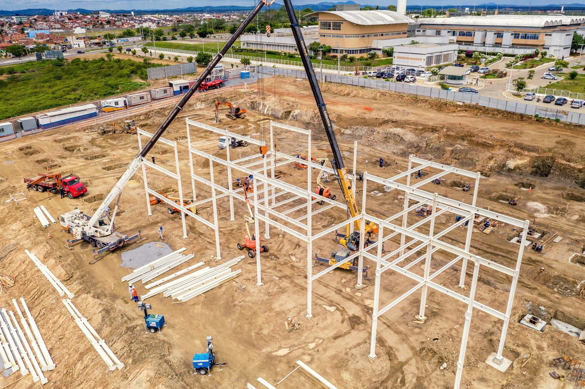 Organização do canteiro de obras para evitar desperdícios de tempo